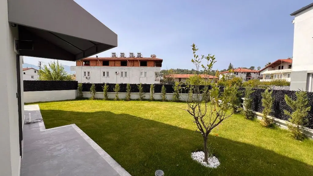 Mature garden